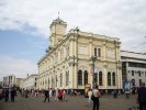 Gare de Léningrad à Moscou - Лениниградский вокзал в Москве. Photo (...)