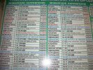 Horaire des trains - Расписание поездов. Photo M.Accadbled