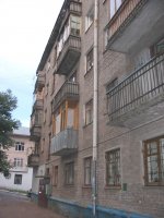 Maison de l'époque de Khrouchtchev - дом эпохи Хрущева. Photo L.Roukhailo