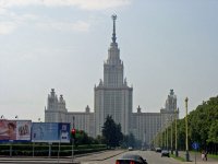 Bâtiment principal de l'Université de Moscou - Главное здание Московского (...)
